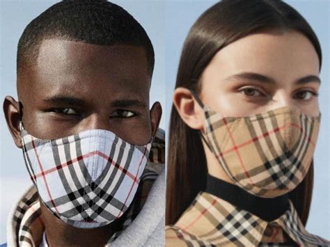 Burberry launches range of reusable and sustainable face masks .